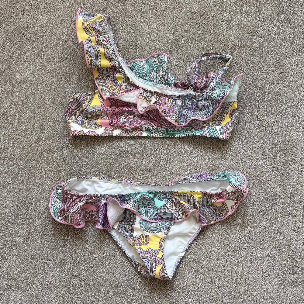 Colorful Paisley Bikini Set